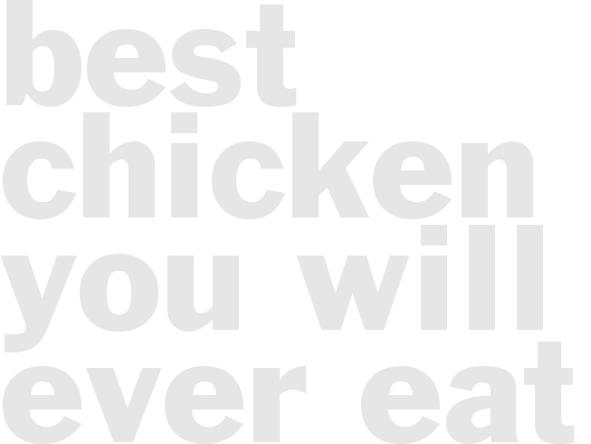*BEST CHICKEN YOU WILL EVER EAT*
