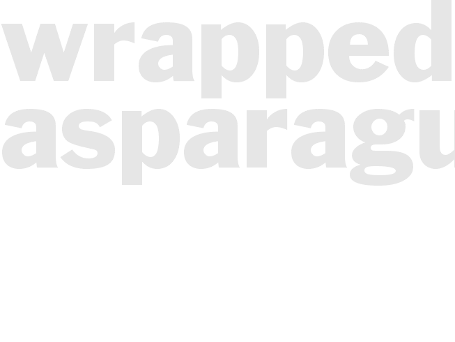 WRAPPED ASPARAGUS 