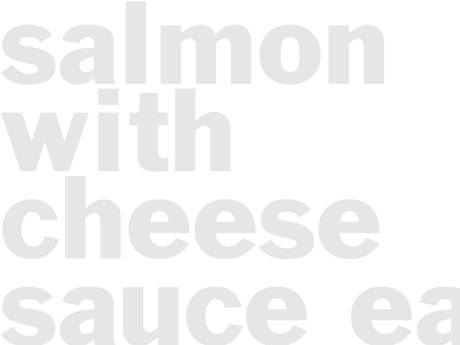 SALMON WITH CHEESE SAUCE - Easy