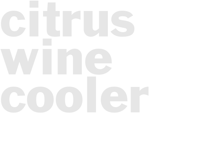 CITRUS WINE COOLER
