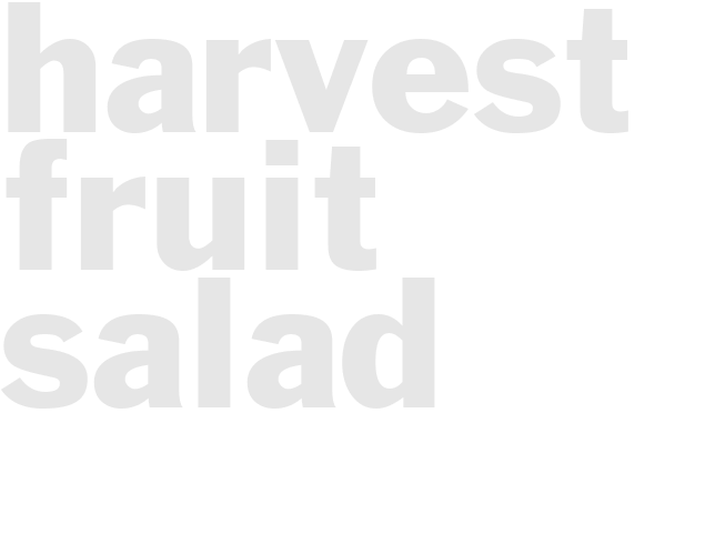 HARVEST FRUIT SALAD