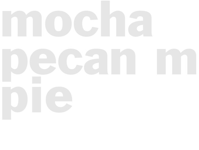 MOCHA-PECAN MUD PIE