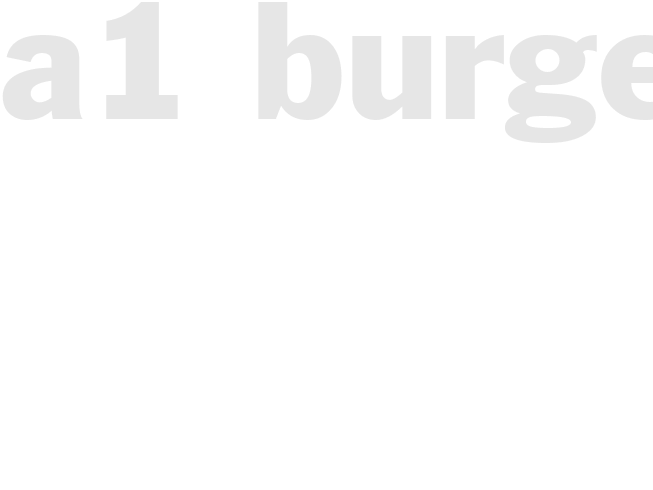 A1 BURGER
