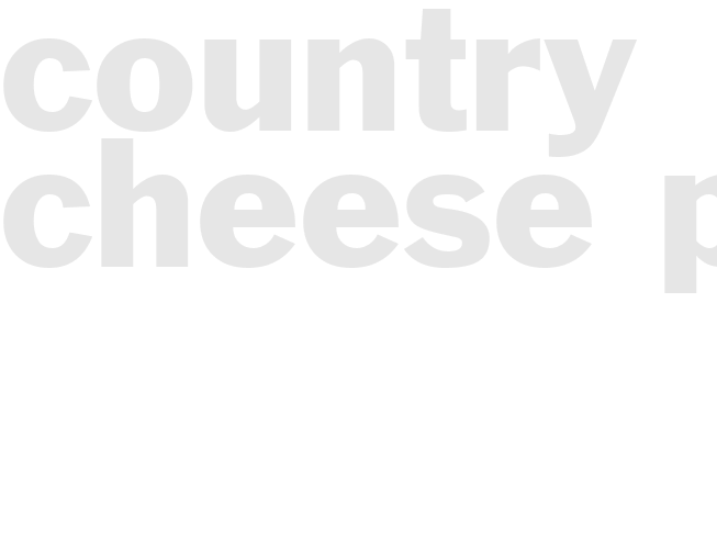COUNTRY CHEESE PIE