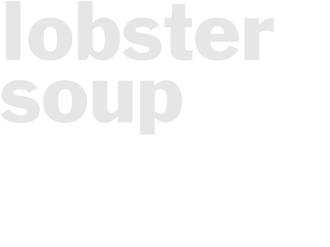 LOBSTER SOUP