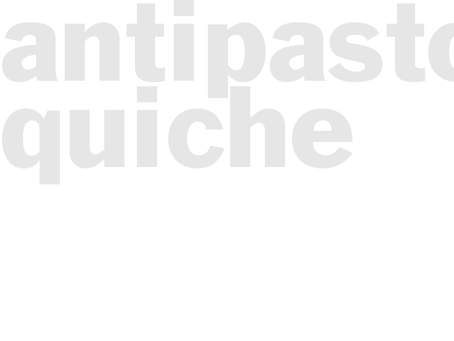 ANTIPASTO QUICHE