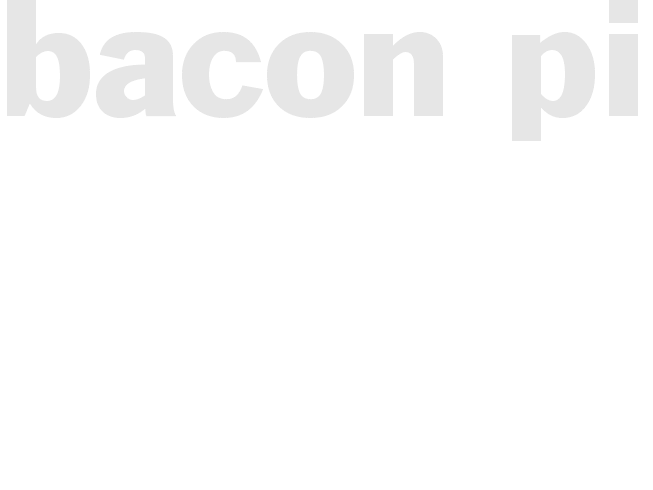 BACON PIE