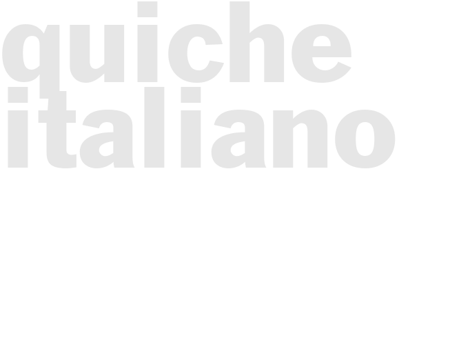 QUICHE ITALIANO