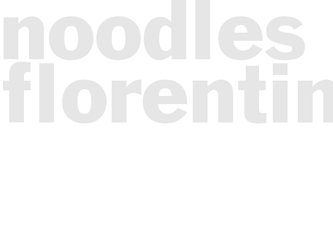 * NOODLES FLORENTINE*