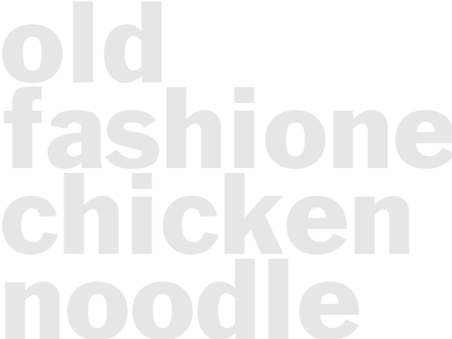 OLD FASHIONED CHICKEN NOODLE CASSEROLE