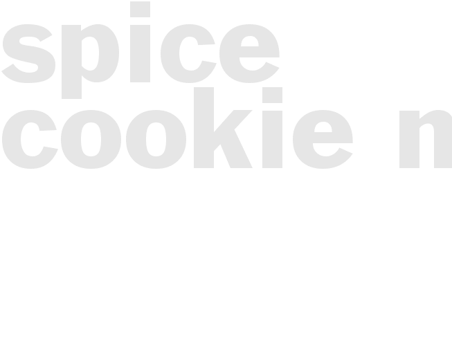 SPICE COOKIE MIX