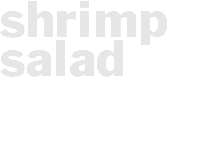 SHRIMP SALAD