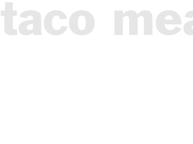 TACO MEAT