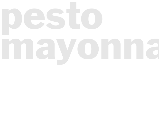 PESTO MAYONNAISE