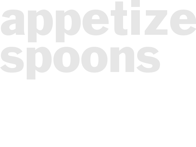 APPETIZER SPOONS