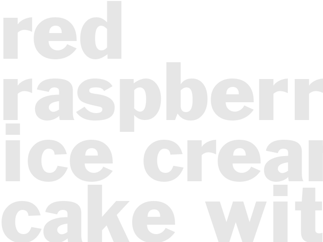 RED RASPBERRY ICE CREAM CAKE WITH RASPBERRY AMARETTO SAUCE 