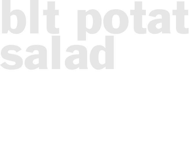BLT POTATO SALAD