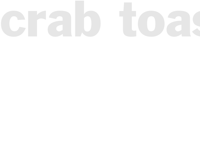 CRAB TOAST 