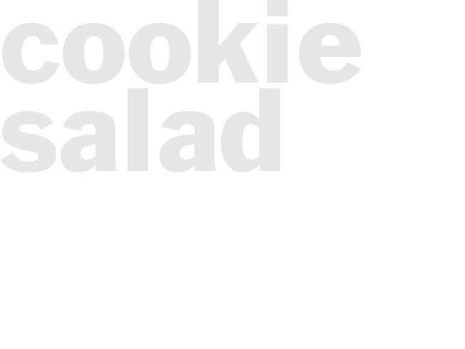 COOKIE SALAD