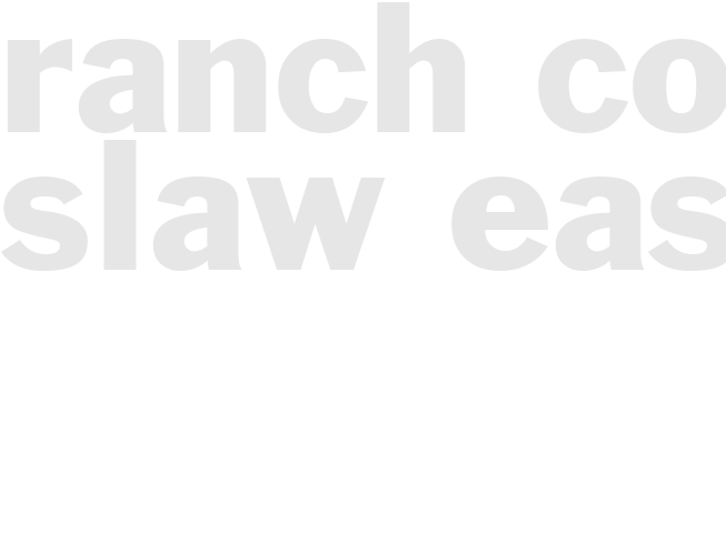 RANCH COLE SLAW - Easy