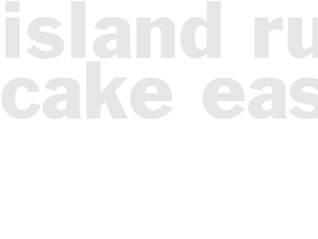 ISLAND RUM CAKE - Easy