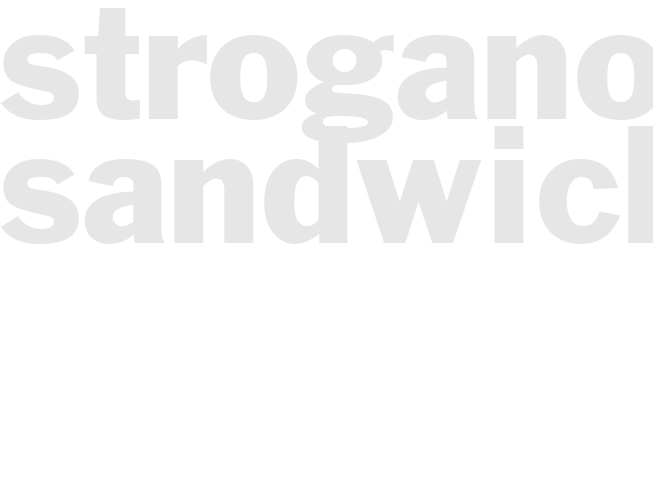 STROGANOFF SANDWICHES