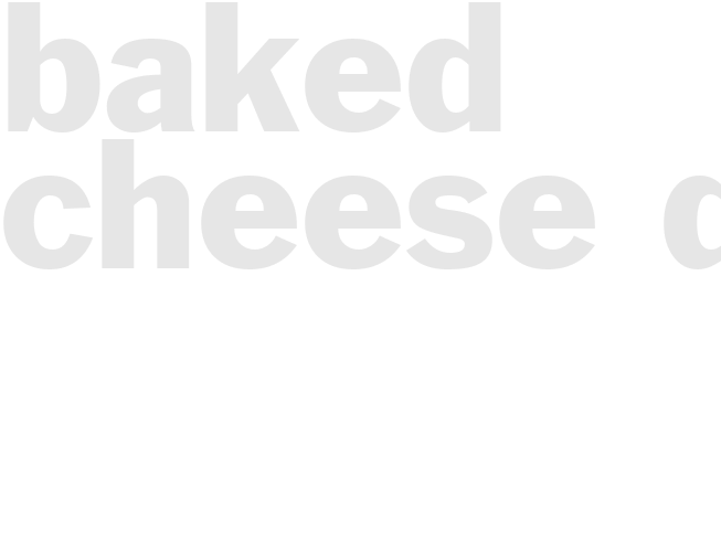 BAKED CHEESE DIP