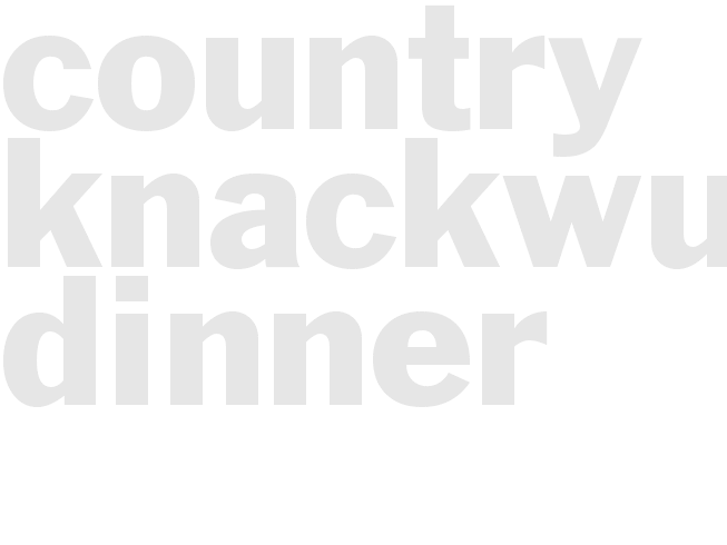 COUNTRY KNACKWURST DINNER