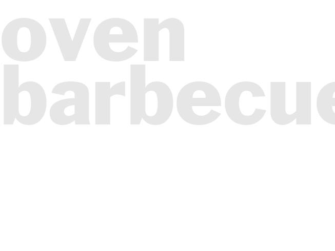 OVEN BARBECUE