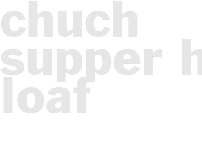 CHUCH SUPPER HAM LOAF
