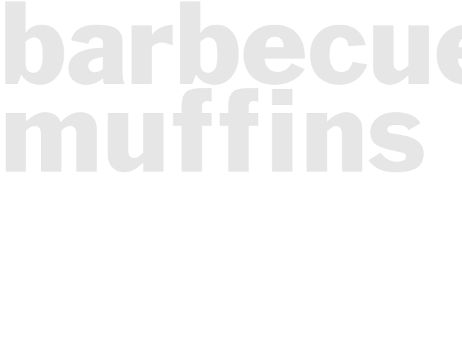 BARBECUE MUFFINS