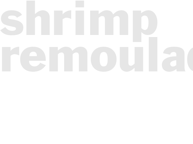 SHRIMP REMOULADE