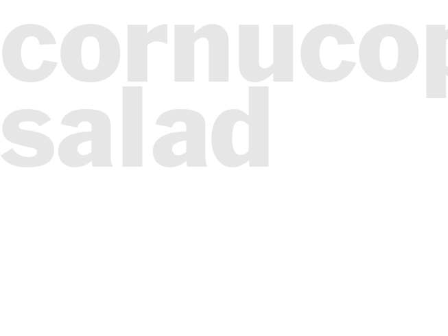 CORNUCOPIA SALAD