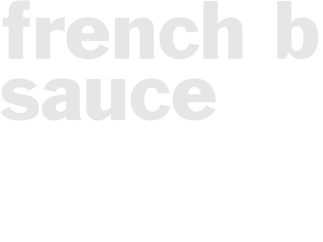 FRENCH BBQ SAUCE