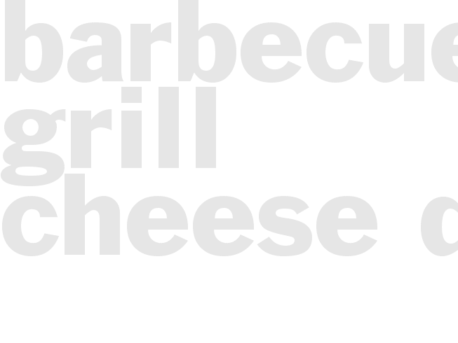 BARBECUE-GRILL CHEESE DIP