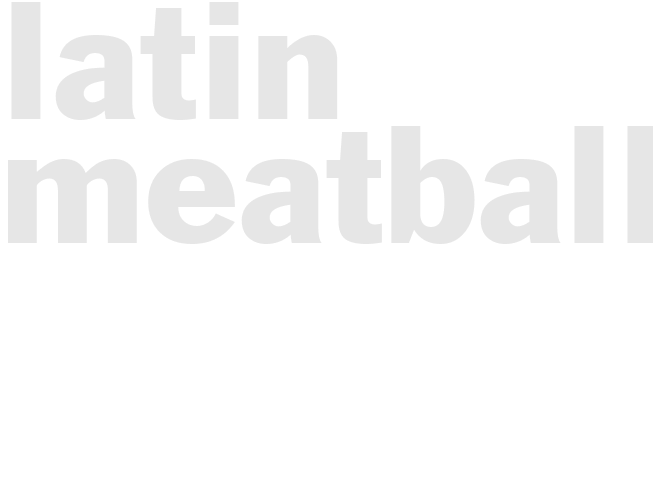 LATIN MEATBALLS