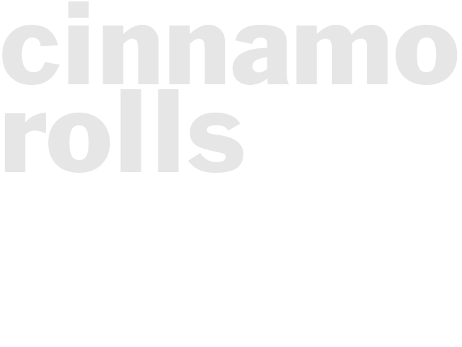 Cinnamon Rolls