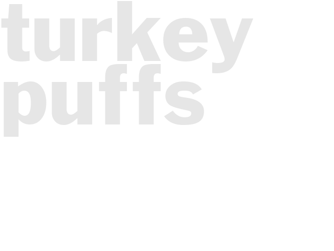 TURKEY PUFFS