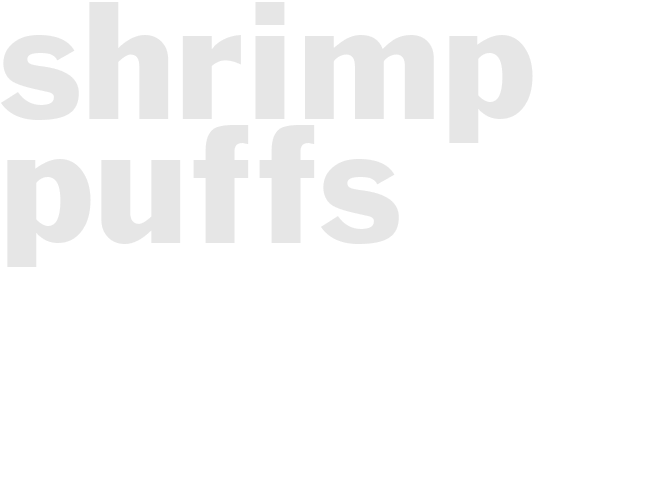SHRIMP PUFFS