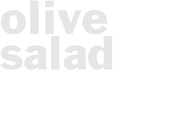 OLIVE SALAD