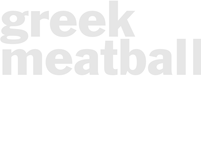 GREEK MEATBALLS 