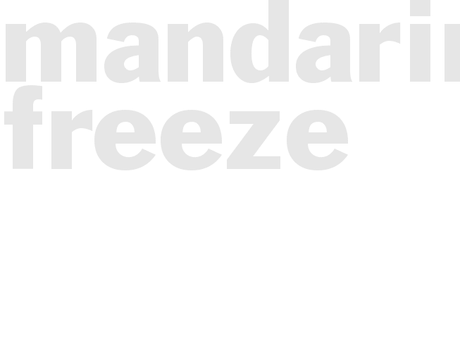 MANDARIN FREEZE