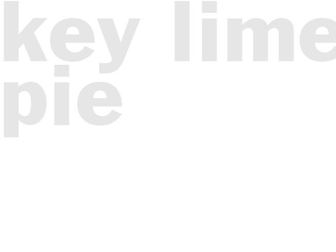 Key Lime Pie