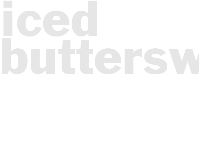 ICED BUTTERSWEETS
