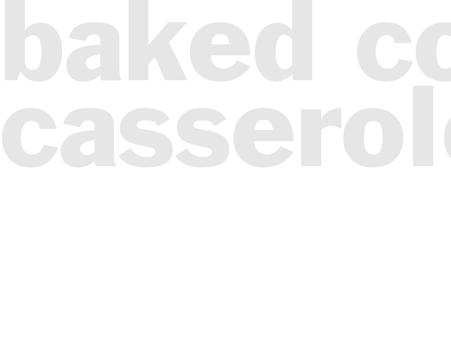 BAKED CORN CASSEROLE