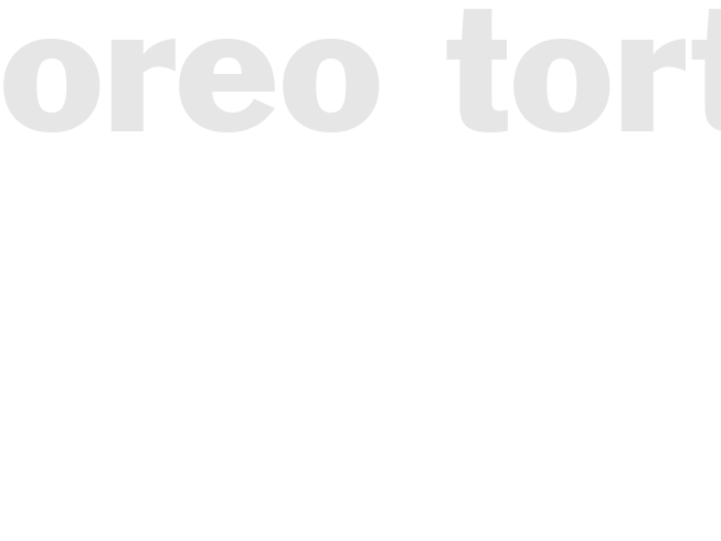 OREO TORTE