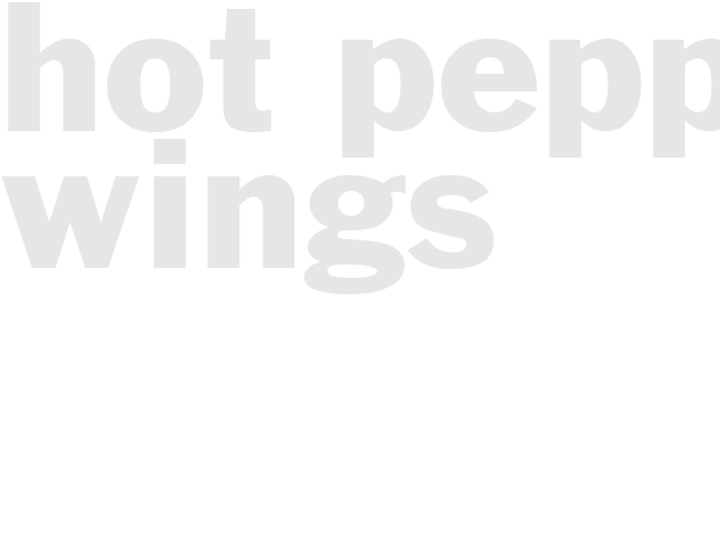 HOT PEPPER WINGS