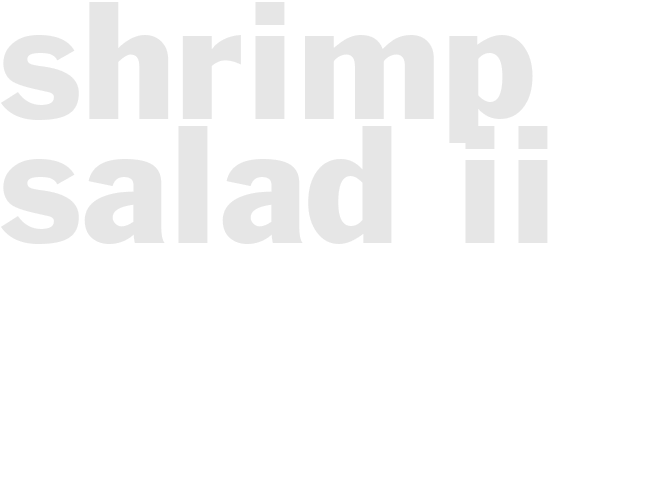 SHRIMP SALAD  II