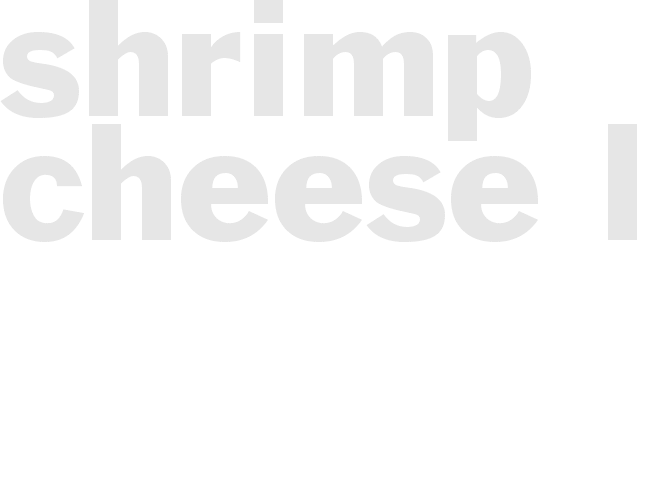 SHRIMP CHEESE LOG