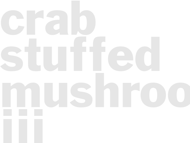 CRAB STUFFED MUSHROOMS III